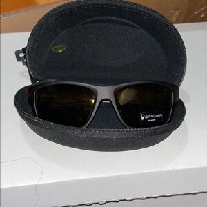 Spyder Black Sunglasses with Case